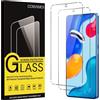 Does not apply 2 Pezzi Vetro Temperato per Xiaomi Redmi Note 11/Note 11S, Pellicola Protettiva