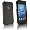 TETRAX, XCASE iPhone 5/5S Nero/Black, custodia con magnete integrato