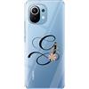 Mixroom Custodia Cover per HONOR 200 Smart 5G TPU morbida trasparente LETTERE ALFABETO