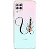 Mixroom CUSTODIA COVER IN TPU MORBIDA PER SAMSUNG GALAXY A12 LETTERE ALFABETO