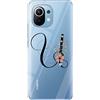 Mixroom Custodia Cover per HONOR 200 Smart 5G TPU morbida trasparente LETTERE ALFABETO
