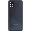 SAMSUNG RICAMBI COVER ORIGINALE POSTERIORE SCOCCA BLACK PER GALAXY A51 A515