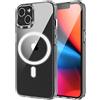 MAGMID MAG MIG CUSTODIA TRASPARENTE CASE COVER COMPATIBILE MAGSAFE PER APPLE IPHONE 14