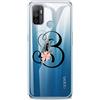Custodia Cover per TCL 20Y in TPU silicone morbido e trasparente Iniziale Nome