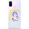 Mixroom CUSTODIA COVER MORBIDA IN TPU TRASPARENTE PER SAMSUNG GALAXY M30S FANTASIA U9
