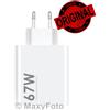 XIAOMI CARICABATTERIE CASA RICAMBIO ORIGINALE USB MDY-14-EW 67W WHITE 794621A