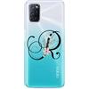 Mixroom CUSTODIA COVER TRASPARENTE TPU MORBIDA Per Oppo A74 5G LETTERE ALFABETO