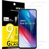 2 Pezzi, Vetro Temperato per Oppo Find X3 Lite, Pellicola Prottetiva anti Graffi