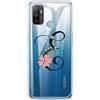 Custodia Cover per TCL 20Y in TPU silicone morbido e trasparente Iniziale Nome