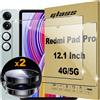 Lemxiee Pellicola Vetro Temperato per Xiaomi Redmi Pad Pro & POCO Pad 12.1 [2+1 Pezzi]