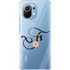 Mixroom Custodia Cover per Motorola Edge 60/60 Fusion TPU morbida trasparente LETTERE