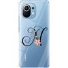 Mixroom Custodia Cover per Motorola Edge 60/60 Fusion TPU morbida trasparente LETTERE