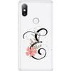 Mixroom CUSTODIA COVER TRASPARENTE MORBIDA TPU PER XIAOMI REDMI NOTE 8T LETTERE ALFABETO