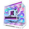 HYXN H1 Case PC ATX Preinstallato con 7 ventole PWM ARGB doppia camera Mid Tower Case