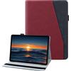 Cover per Huawei Mediapad M5 Lite 10 (10.1") 2018, Custodia in PU Pelle, Support