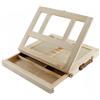 Supporto Stand In Legno Per Pc Portatili Notebook Tablet Con Cassetto dfh