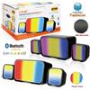Sistema Altoparlanti Bluetooth Multimediale 2.1 Con Luci Led Rgb Linq Kts668