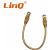 Cavo Di Rete Patch Cat7E Con Connettori Rj45 Lunghezza 30cm Linq It-7004