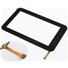 PRO ELECTRO Nero: Schermo Tattile Touch Screen Digitizer Nero 7 Pollici Fm709702lb Nero