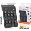 Tastiera Tastierino Numerico Bluetooth Pc Notebook Linq G901