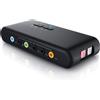 CSL - Scheda Audio USB Esterna DTS Dolby 7.1 Compatibile Win 8 Uscite - 2 X MIC