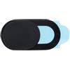 MAXY 1 x Copri Webcam Cover Slider Adesivo Design Ultra Sottile per Laptop PC Nero