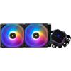 Thermalright Refrigeratore ad acqua Frozen Prism 240 ARGB CPU con due ventole PWM velocità di