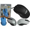 Mouse Ottico Linq D27 Usb Con Filo Ergonomico 1200 Dpi Optical Nuovo