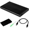 Box Case Slim Esterno Hard Disk 2,5" Sata Hd Hdd Usb 3.0 Cavo Adattatore hsb