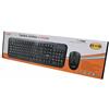 Kit Tastiera Mouse Wireless 2.4ghz 10 Metri Nero Senza Fili Linq Cs-5100