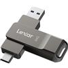 Lexar USB-C pen drive 64GB, dual drive, USB 3.2, alluminio, portatile