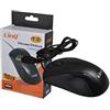 Mouse Ottico Usb Con Filo Ergonomico 1200dpi Linq T2