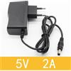 Powerify Alimentatore 5V 2A 5.5x2.1mm Spina EU 100-240V DC 2000mA