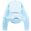 Vasino Poltroncina Sediolina Confort Bambini Bimbi Bisogni Plastica Azzurro dfh