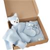 Livella Doudou Volpe con calzini Puro cotone biologico Copertina premium