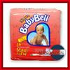 sanigen 32 Pannolini tg. 4 BabyBell Maxi 7-18kg | 2 Confezioni da 16pz | Made in Italy