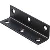 Black L Per Supporto in Legno Staffe a L 40 Pezzi per Costruzione Letto da Giardino Rial