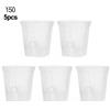 Clear Nursery Pots with Saucer Per Piante da Casa per Piante da Ufficio Decorazione davanzale per Aloe Vera