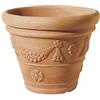 Telcom Vaso Conca Tropea d.50xH40 cm in resina arredo giardino
