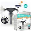 Universo Lampione Faro Giardino Stradale Crepuscolare Ufo Pannello Solare 320W linq