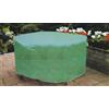 lullostore Telo Copertura per Tavolo da Giardino Tondo 125X70h Cm