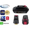 Batteria Ricambio 48 V per mini motosega e motosega, smerigliatrice rinforzata