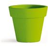 Tekcnoplast VASO RESINA ALTO BEGONIA TONDO PLASTICA PIANTA GIARDINO VASI MADE IN ITALY