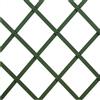 manifattura 4f Traliccio Grigliato Divisorio VERDE Estensibile PVC per Piante RAMPICANTI MT 3x1