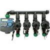 Orbit KIT IRRIGAZIONE PROGRAMMATORE ORBIT 4 ZONE ELETTROVALVOLA PRATO GIARDINO BACCARA