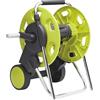 GF Garden Carrello Avvolgitubo da Giardino con Ruote ABS e Acciaio 60 mt 1/2" Concept GF