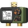 Ottone Timer Irrigazione, Centralina Irrigazione 2 Vie Con IP66 Impermeabile, Am