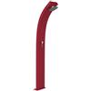 ARKEMA DOCCIA SOLARE DADA 40 LITRI IN ALLUMINIO CON MISCELATORE - ROSSA