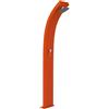 ARKEMA DOCCIA SOLARE DADA 40 LITRI IN ALLUMINIO CON MISCELATORE - ARANCIONE