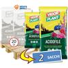 Vigor Plant VigorPlant Terriccio per ACIDOFILE → 20 / 70 Lt - per Ortensie Gardenie Azalee